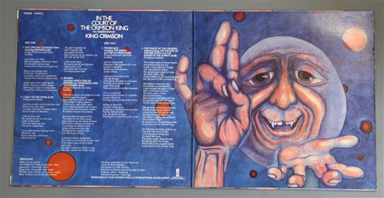 King Crimson: In The Court Of The Crimson King, ILPS 9111, VG+ - VG+